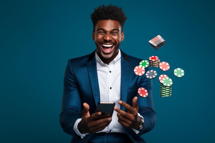Pengguna membaca instruksi deposit pulsa